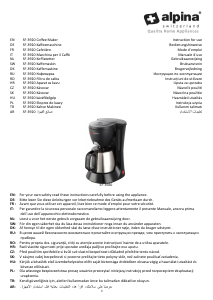 Brugsanvisning Alpina SF-3920 Kaffemaskine