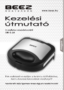 Használati útmutató Beez SM-C-20 Kontaktgrill