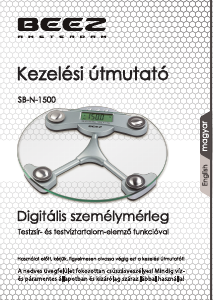 Használati útmutató Beez SB-N-1500 Mérleg