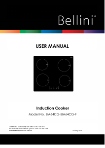 Manual Bellini BIA64CG Hob