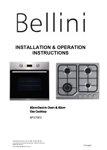 Manual Bellini BP370EG Range