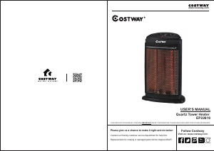 Handleiding Costway EP22618A Kachel