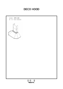 사용 설명서 하츠 SPH-120 쿠커 후드