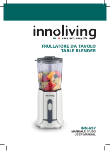 Manuale Innoliving INN-697 Frullatore