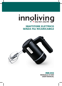 Manuale Innoliving INN-692 Sbattitore
