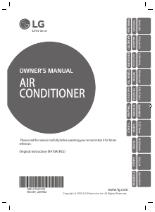 Manuale LG ARNU12GM2A4 Condizionatore d’aria