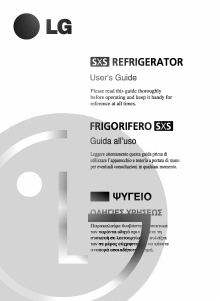 Manual LG GR-L209GVQA Fridge-Freezer