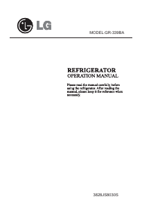 Manual LG GR-339BA Combina frigorifica