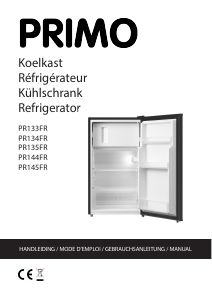 Mode d’emploi Primo PR144FR Réfrigérateur