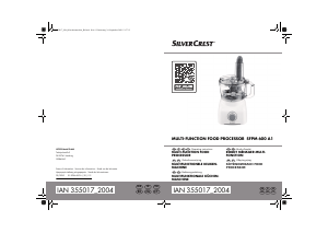 Manual SilverCrest IAN 355017 Food Processor