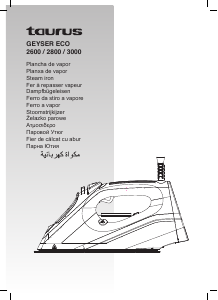 Manual de uso Taurus Geyser ECO 2600 Plancha