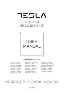 Priročnik Tesla TT26EX72-0932IA Klimatska naprava