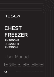Manual Tesla RH2900H Freezer