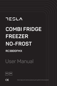 Priručnik Tesla RC3800FMX Frižider – zamrzivač