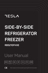 Használati útmutató Tesla RB5210FHXE Hűtő és fagyasztó