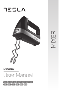 Bedienungsanleitung Tesla MX502BX Handmixer