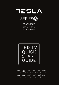 Handleiding Tesla 55S635BUS LED televisie