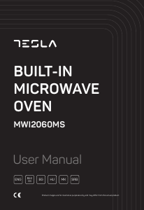 Használati útmutató Tesla MWI2060MS Mikrohullámú sütő