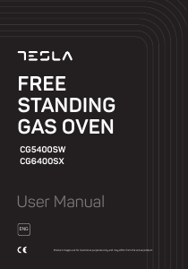 Manual Tesla CG5400SW Range