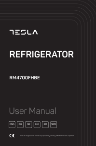 Priručnik Tesla RM4700FHBE Hladnjak