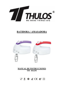 Manual Thulos TH-BA251 Hand Mixer