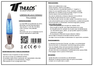 Manual de uso Thulos TH-LV2032 Lámpara