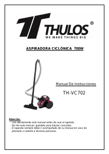 Manual de uso Thulos TH-VC702 Aspirador