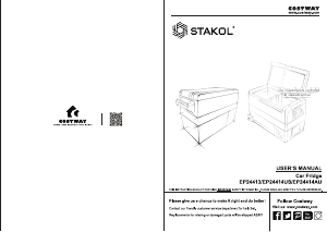 Manual Stakol EP24414AU Cool Box