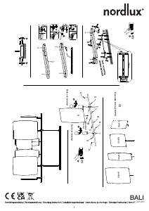 Instrukcja Nordlux Bali Lampa