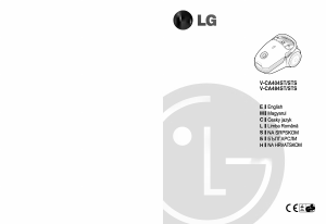 Használati útmutató LG V-CA404STS Porszívó