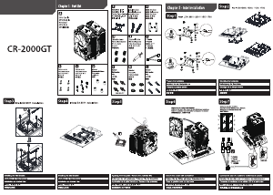 Mode d’emploi Jonsbo CR-2000GT Refroidisseur de CPU