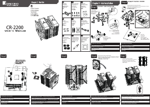 Mode d’emploi Jonsbo CR-2200 Refroidisseur de CPU