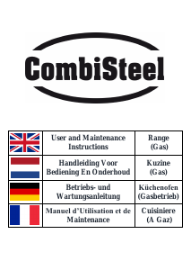 Mode d’emploi CombiSteel 7178.0210 Cuisinière