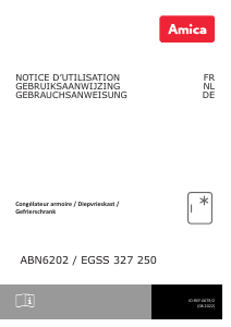 Bedienungsanleitung Amica EGSS 327 250 Gefrierschrank