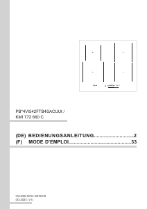 Mode d’emploi Amica KMI 772 660 C Table de cuisson