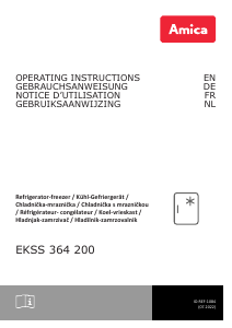 Bedienungsanleitung Amica EKSS 364 200 Kühlschrank