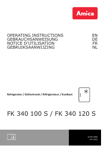 Bedienungsanleitung Amica FK 340 120 S Kühlschrank