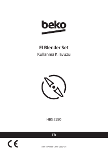 Kullanım kılavuzu BEKO HBS5150 El blenderi