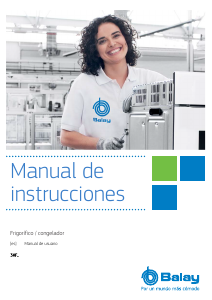 Manual de uso Balay 3KFE563XI Frigorífico combinado