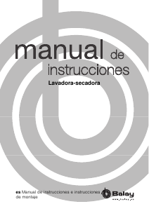 Manual de uso Balay 3TW777B Lavasecadora