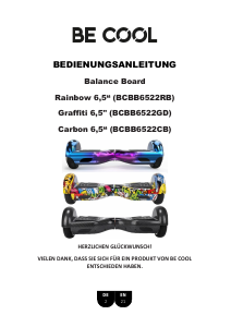 Bedienungsanleitung Be Cool BCBB6522GD Hoverboard