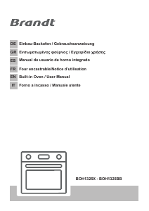 Manuale Brandt BOH1325X Forno