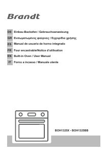 Manual Brandt BOH1325BB Oven