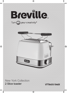 Εγχειρίδιο Breville VTT946X New York Φρυγανιέρα