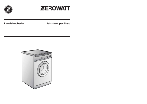Manuale Zerowatt ZL 100.7 Lavatrice