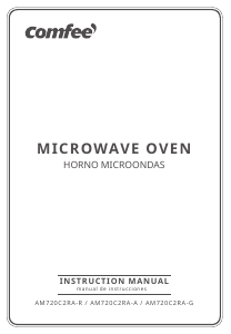 Manual Comfee AM720C2RA-R Microwave