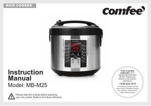 Manual Comfee MB-M25 Rice Cooker