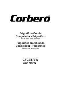 Manual de uso Corberó CC1700W Frigorífico combinado