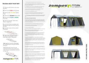 Handleiding Zempire Titan Tent