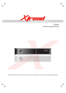 Bedienungsanleitung Xtrend ET5000 Digital-receiver